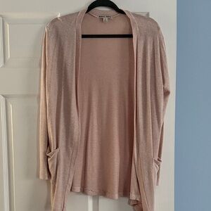 Moral Fiber Soft Blush/Light Pink Cardigan